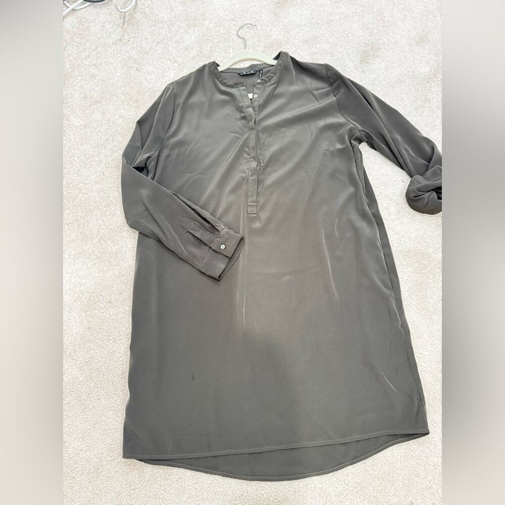 ZOA New York Charcoal long sleeved dress, size L